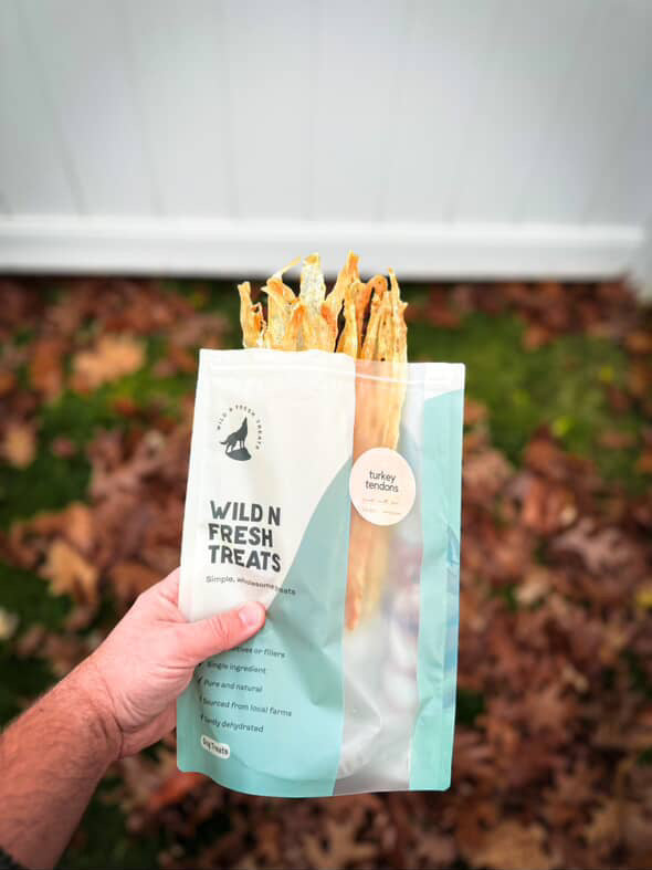 Dehydrated Turkey Tendons