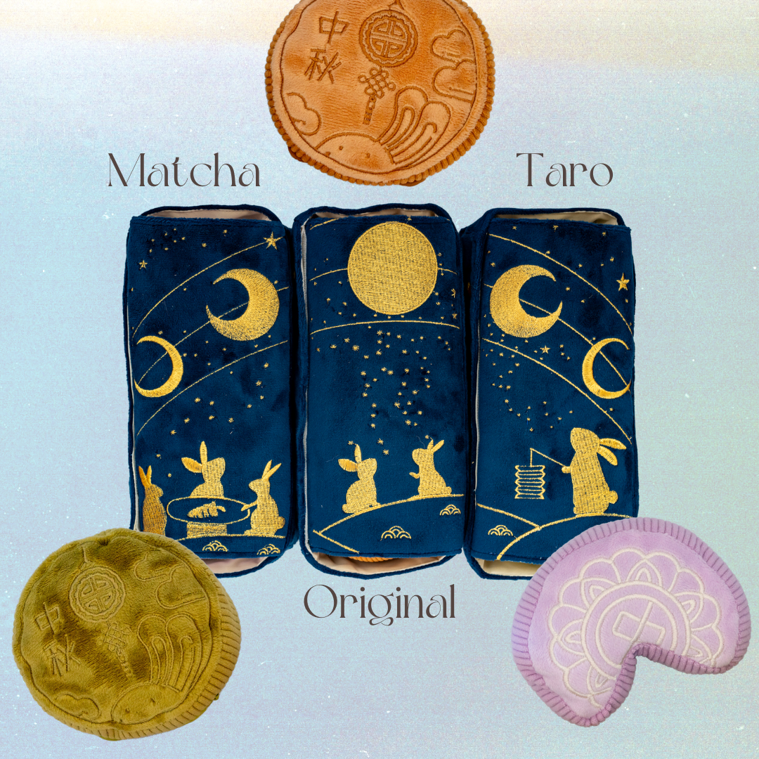 Mid-Autumn Festival Mooncake Box Dog Toy ft. Squeaky and Co - Taro