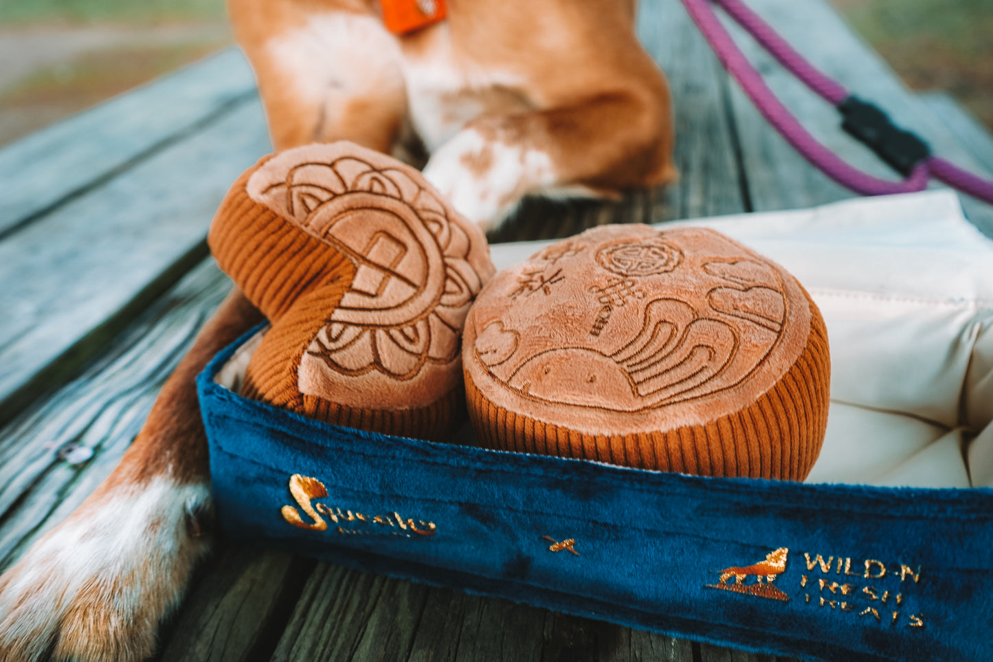 Mid-Autumn Festival Mooncake Box Dog Toy ft. Squeaky and Co - Original