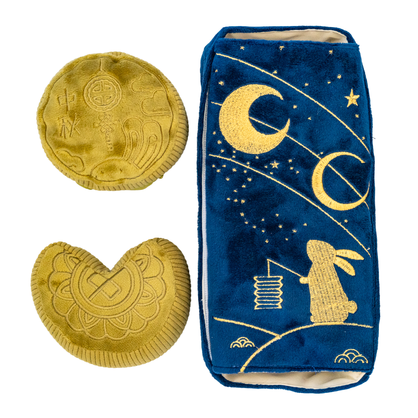 Mid-Autumn Festival Mooncake Box Dog Toy ft. Squeaky and Co - Matcha