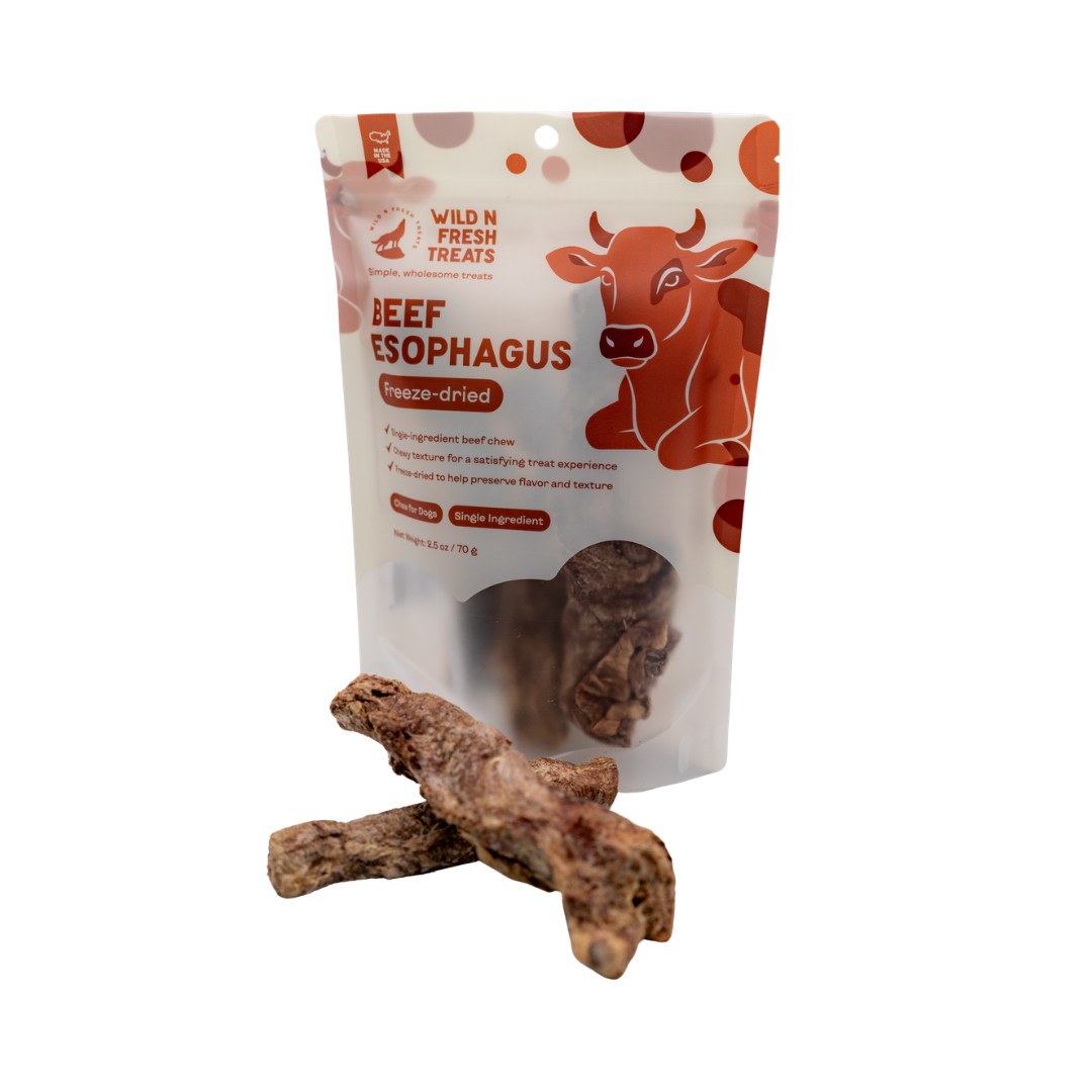 Freeze-Dried Beef Esophagus