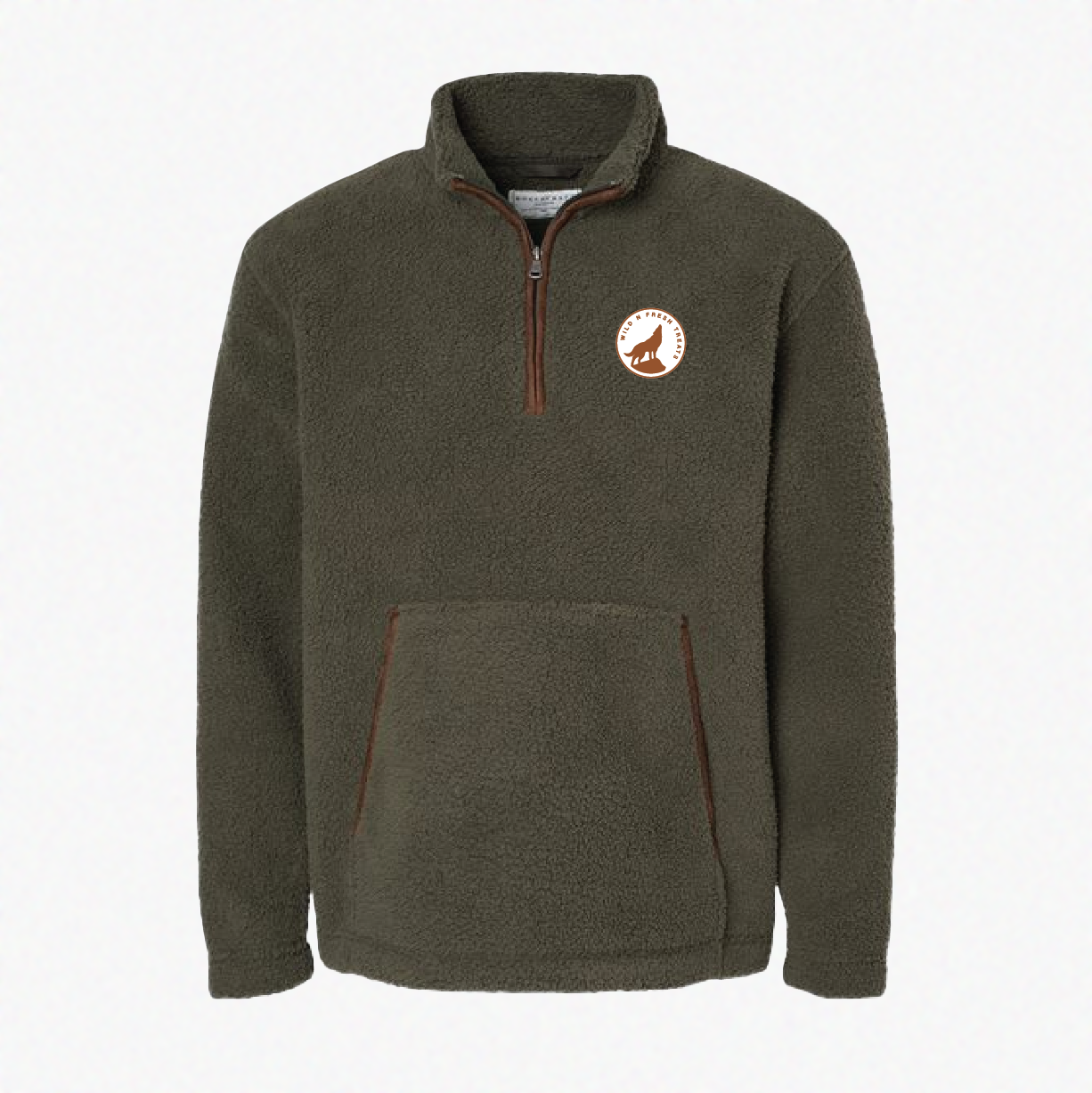 Wild n Fresh Treats Logo Fleece Pullover