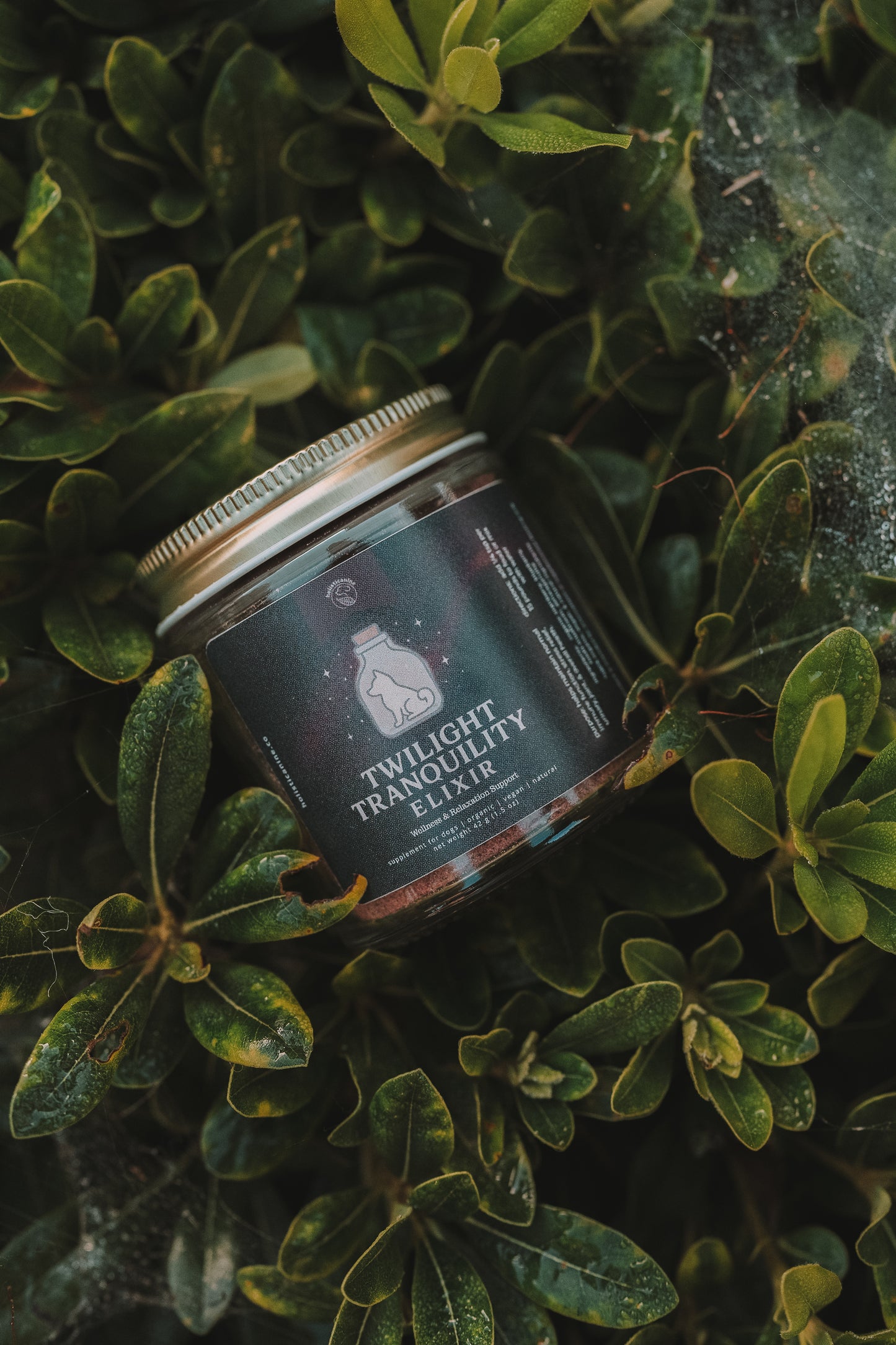 Holisticanine Organic Twilight Tranquility Elixir Supplement | Wellness & Relaxation Support