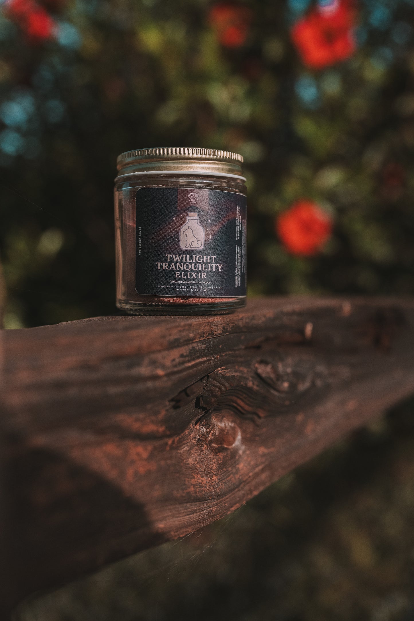 Holisticanine Organic Twilight Tranquility Elixir Supplement | Wellness & Relaxation Support