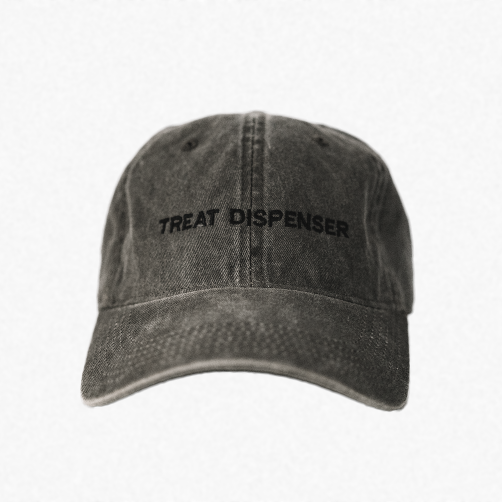 Treat Dispenser Embroidered Cap - Black