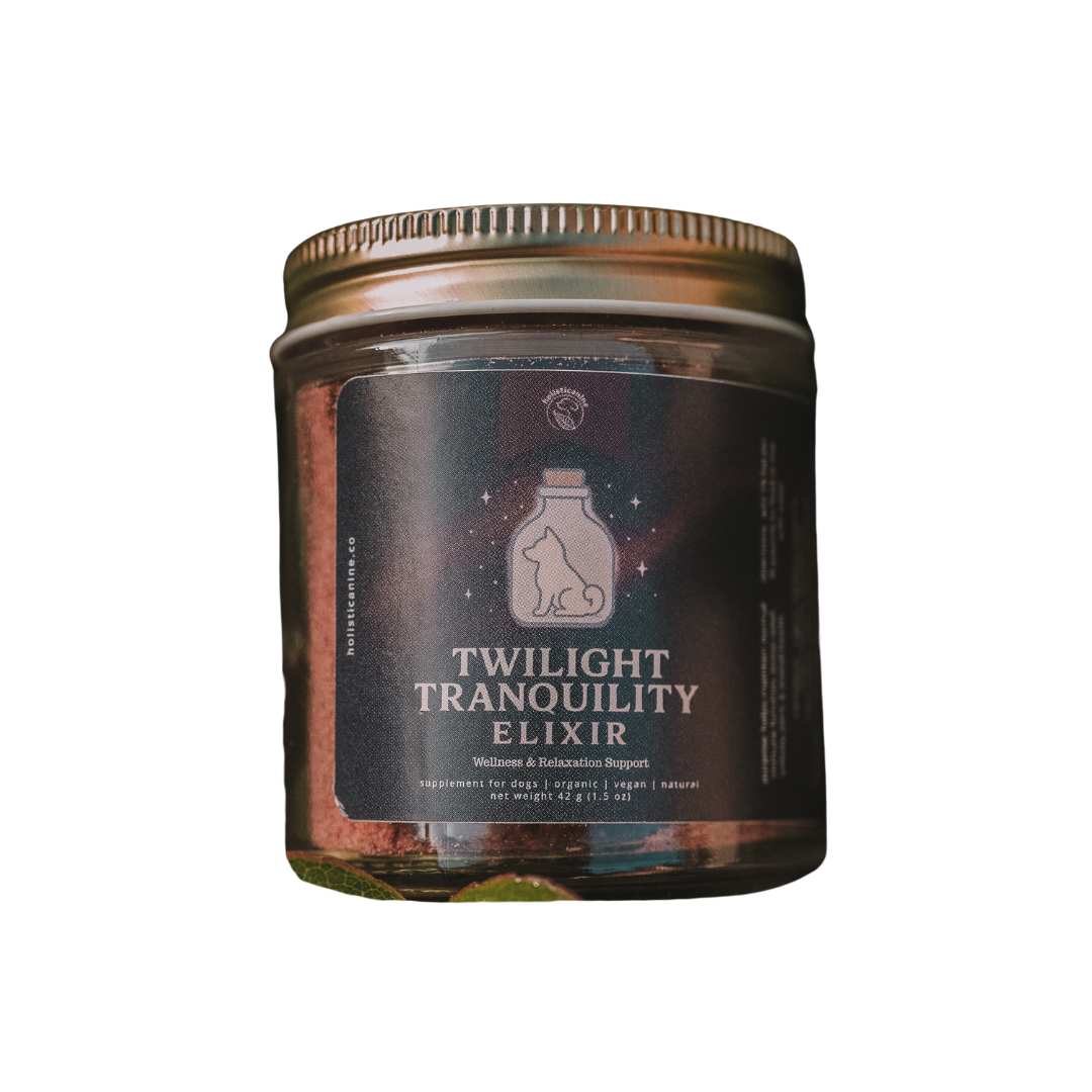 Holisticanine Organic Twilight Tranquility Elixir Supplement | Wellness & Relaxation Support