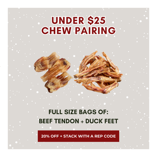 Under $25 Chew Pairing