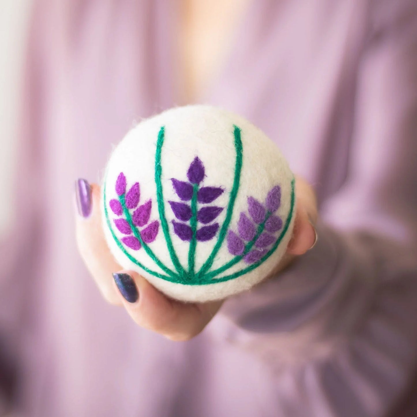 Lavender Fields Set of 3 Eco Dryer Balls - Bee