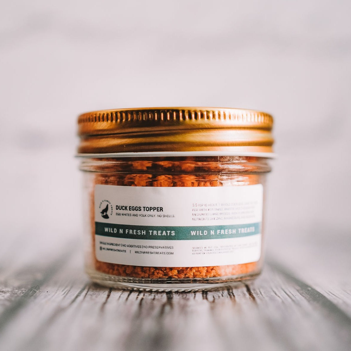 Whole Duck Egg Topper