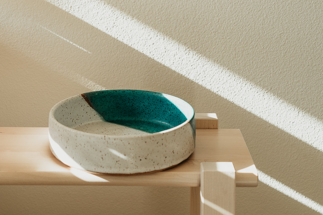 Wild n Fresh Treats x KJ Pottery Dog Bowl