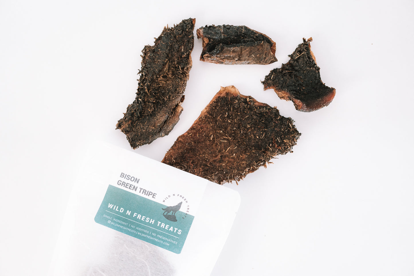 Dehydrated Bison Green Tripe