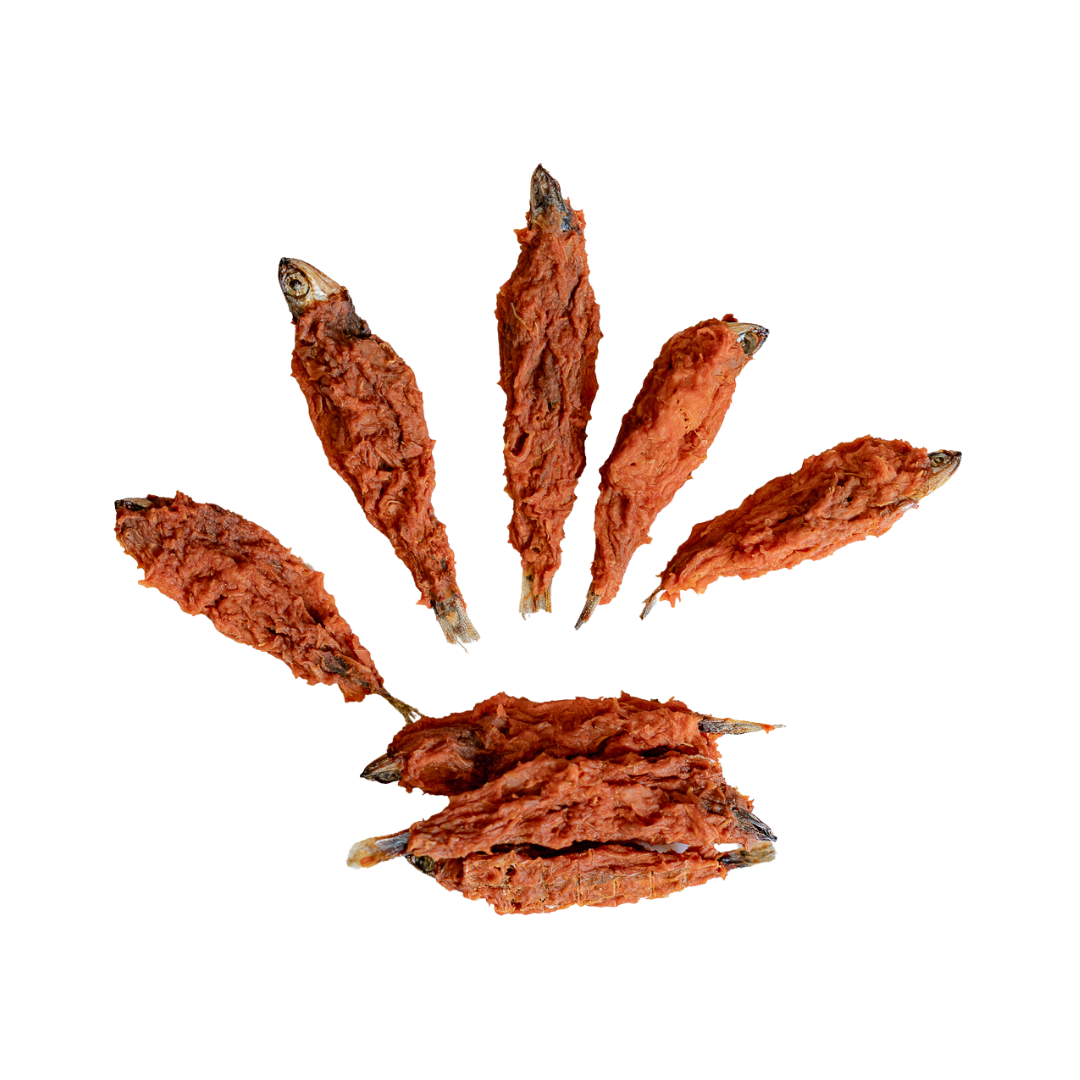 Anchovy Mummies - Anchovy Wrapped in Sweet Potato | 0.7 oz