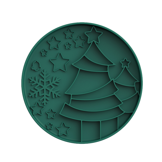 Holiday Tree Grub Mat