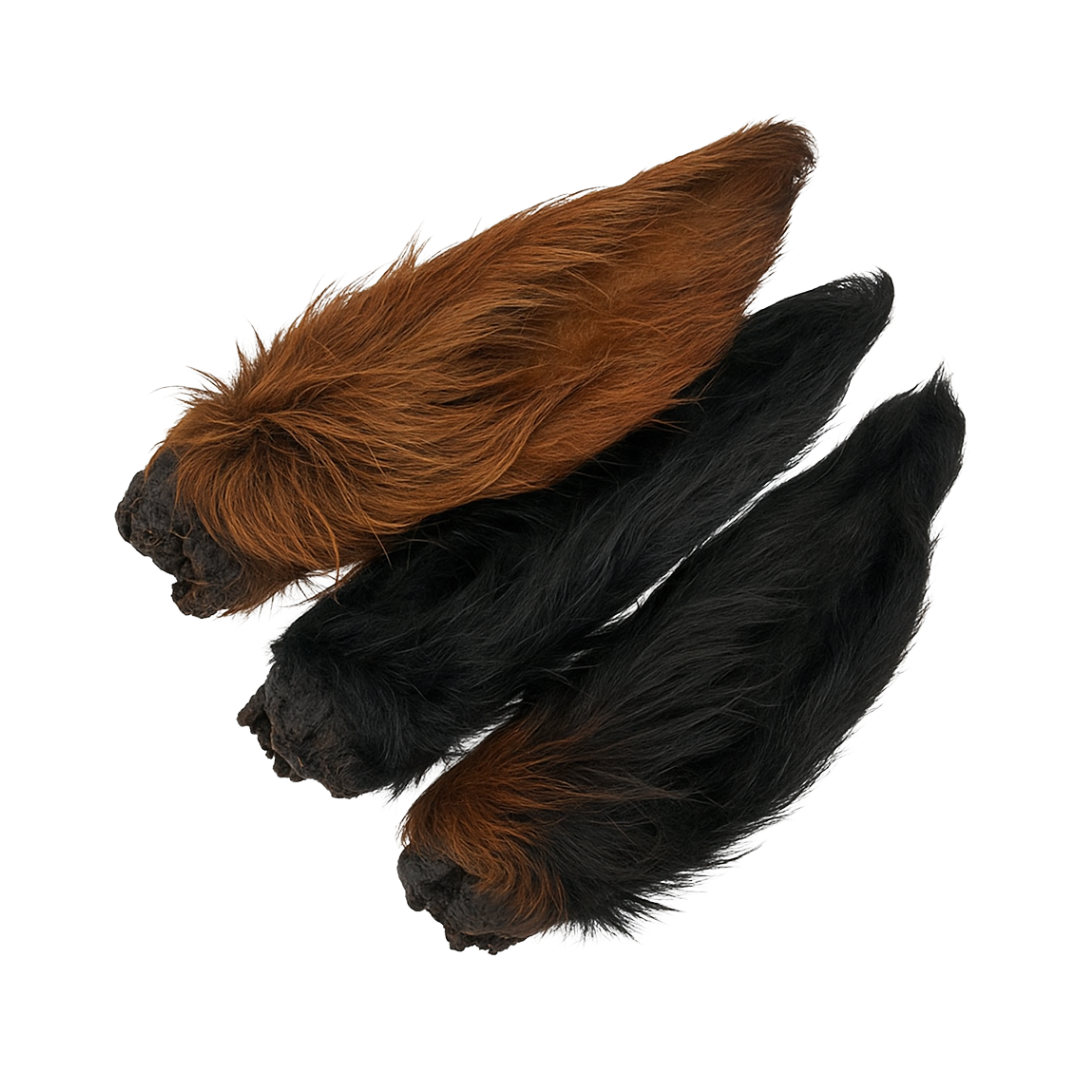 Dehydrated Beef Ears with Hair