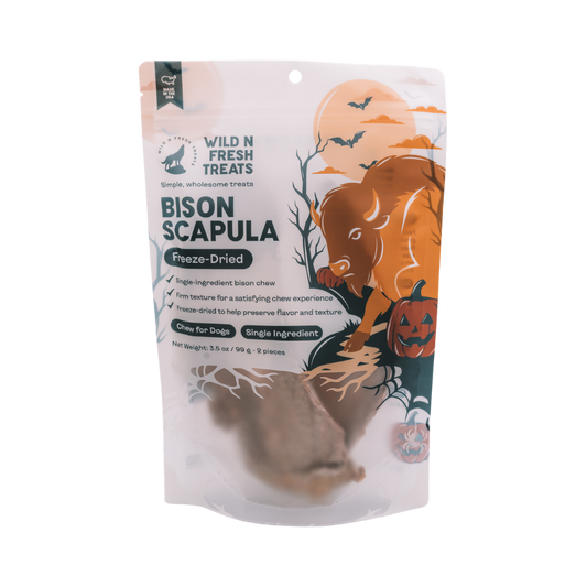 Freeze-Dried Bison Scapula (Limited Chew)