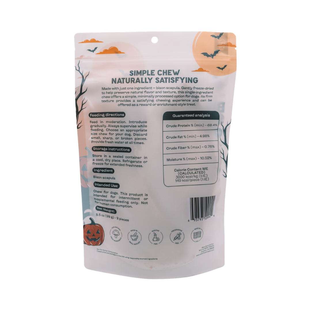 Freeze-Dried Bison Scapula (Limited Chew)