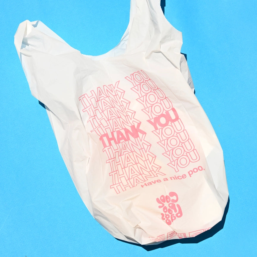 The Thank You Bag - Cool Poo Bags - Earth Month