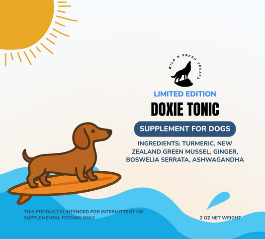 Doxie Tonic | Joint Support & Calming Anti-Inflammatory Supplement