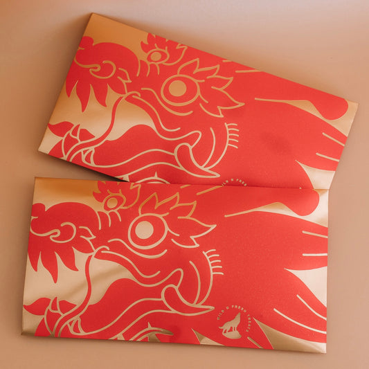 Year of the Dragon Red Envelopes - Lunar New Year