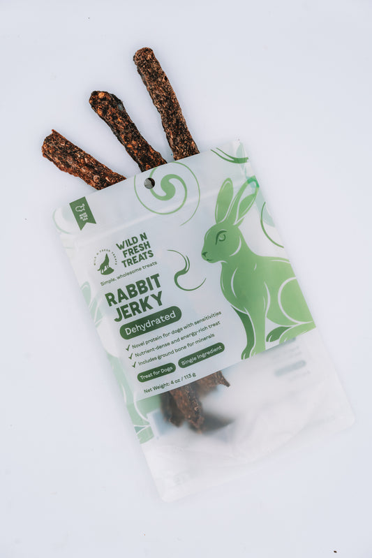 Dehydrated Rabbit Jerky