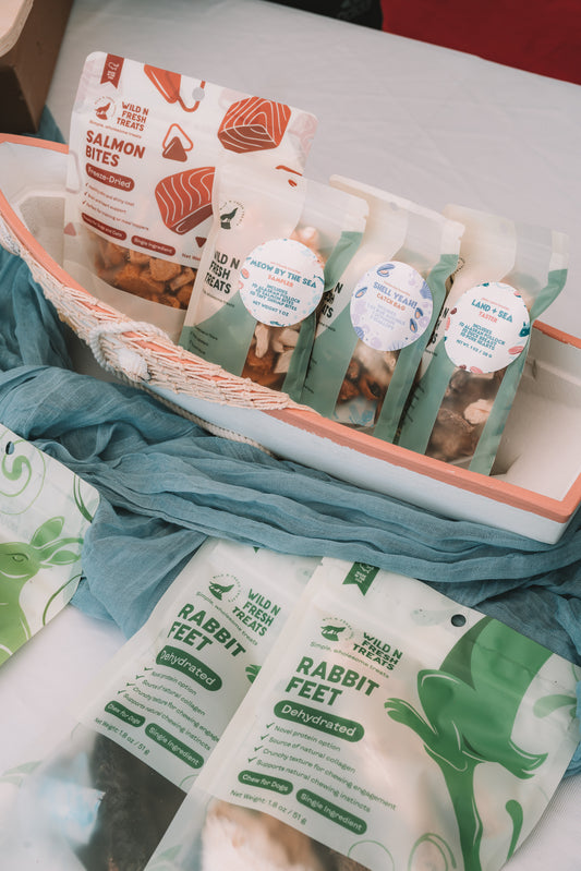 Meow by the Sea Sampler | Freeze-Dried Seafood Cat Treats