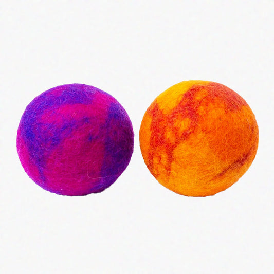 Dog Pet Toy Ball - Lava - Earth Month