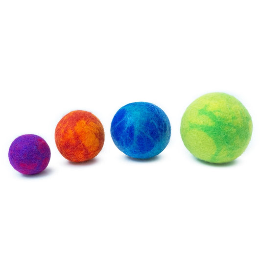 Dog Pet Toy Ball - Lava - Earth Month