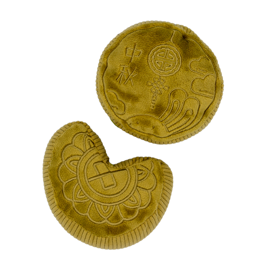 Mid-Autumn Festival Mooncake Box Dog Toy ft. Squeaky and Co - Matcha
