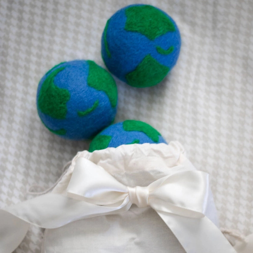 Earth Trio Eco Dryer Balls Dog Toys - Set of 3 - Earth Month