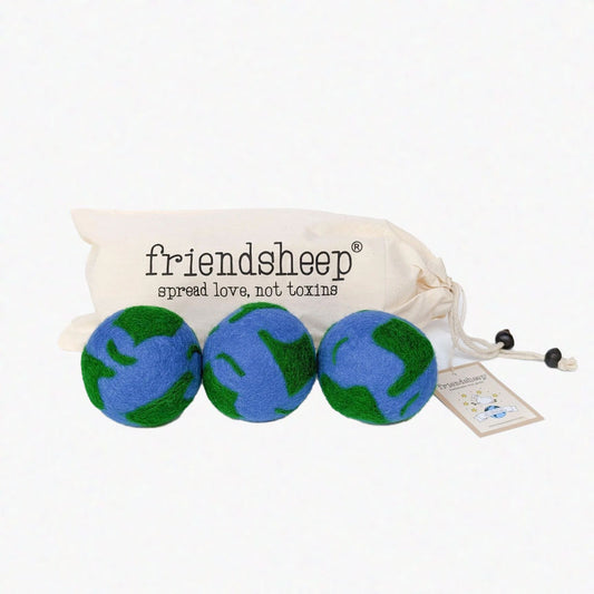 Earth Trio Eco Dryer Balls Dog Toys - Set of 3 - Earth Month