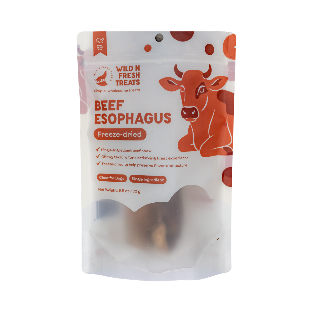 Freeze-Dried Beef Esophagus