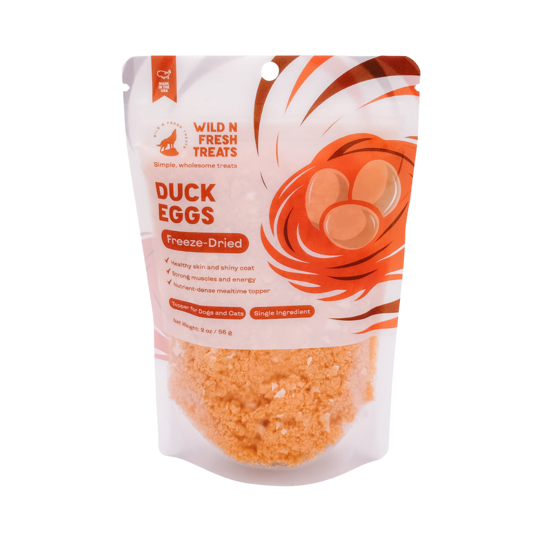 Freeze-Dried Duck Egg Topper