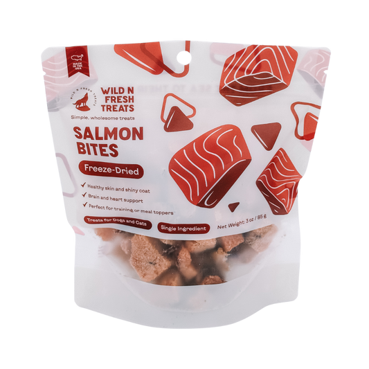Freeze-Dried Salmon Bites