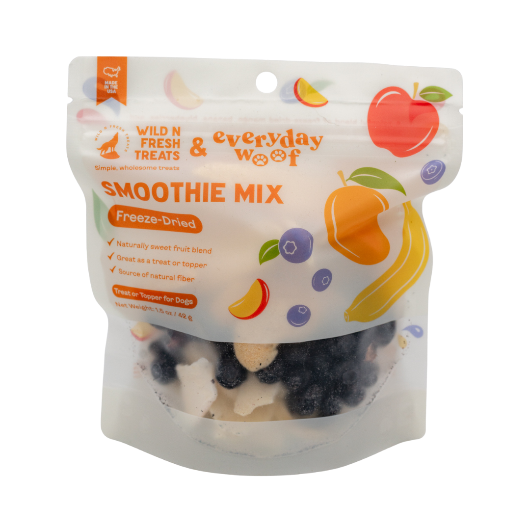 WnF x Everyday Woof Freeze-Dried Fruit Smoothie Mix 1.5 oz