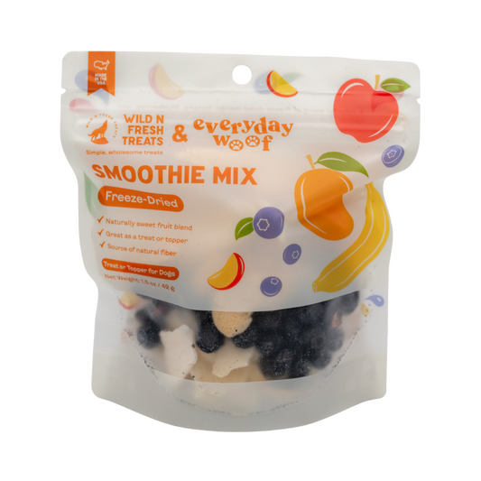 WnF x Everyday Woof Freeze-Dried Fruit Smoothie Mix 1.5 oz