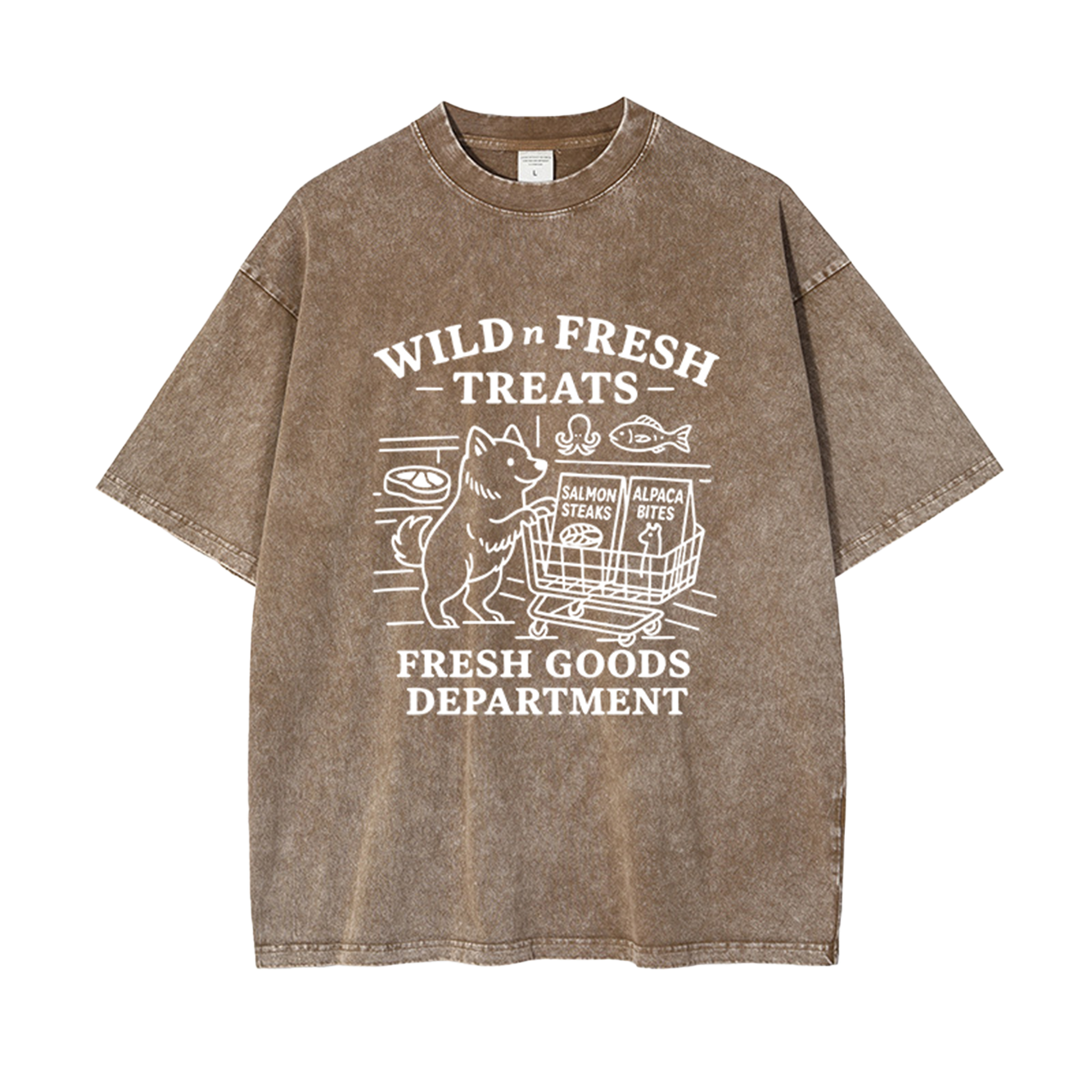Fresh Goods Department Tee - Driftwood [PREORDER]