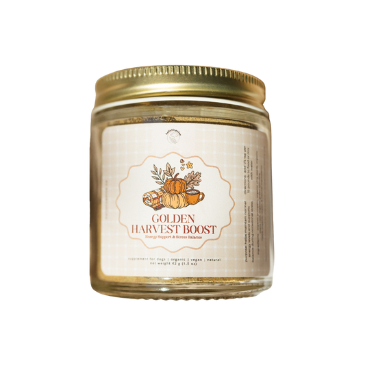 Holisticanine Organic Golden Harvest Boost Supplement | Energy Support & Stress Balance