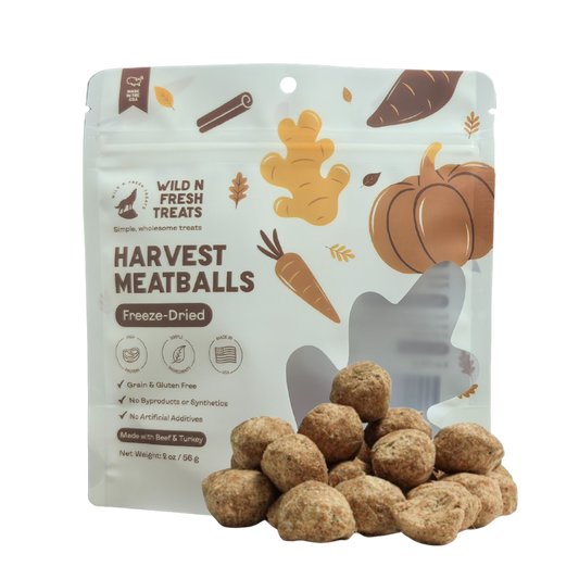 Freeze-Dried Harvest Meatballs (Beef + Turkey)