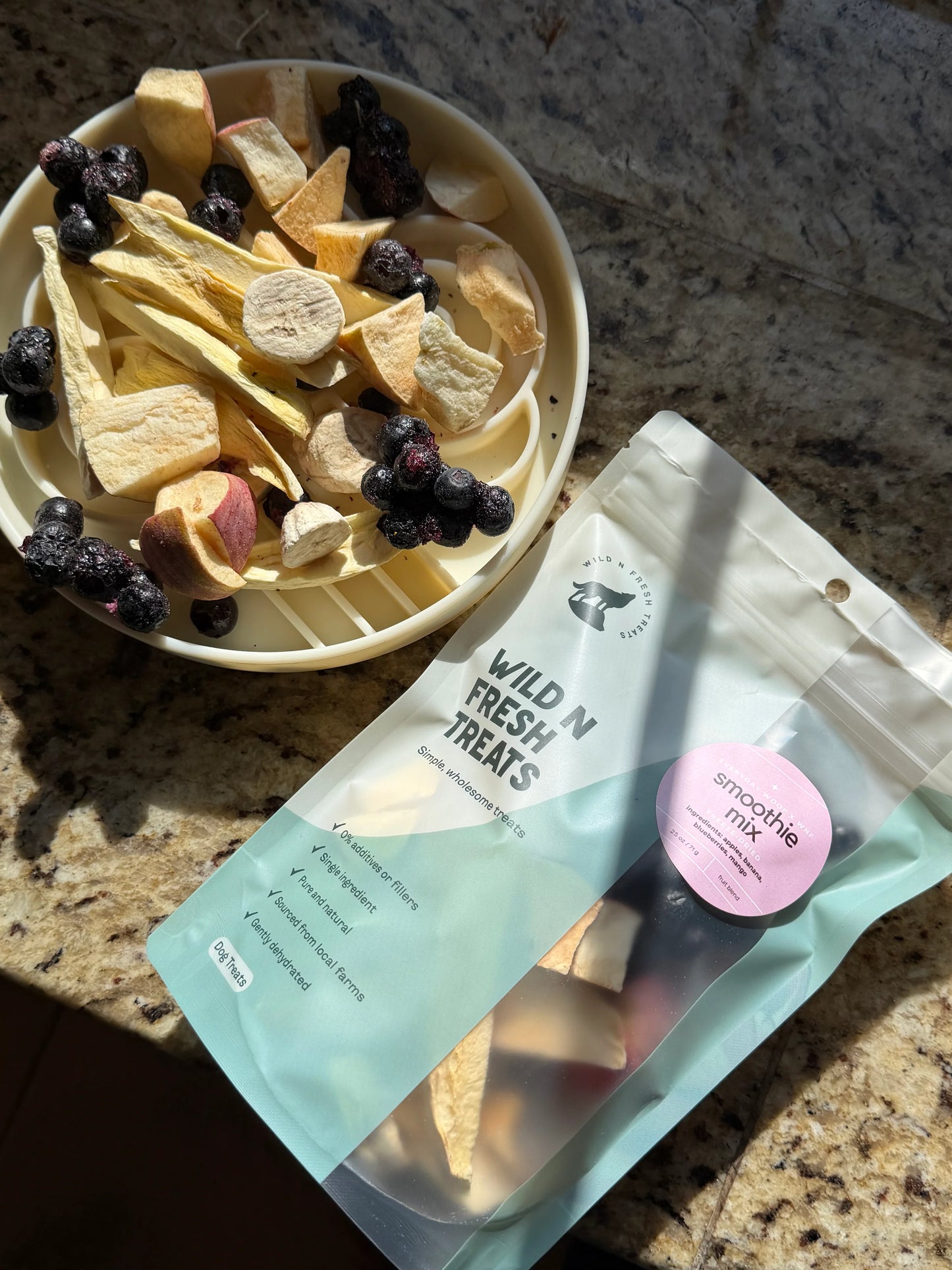 WnF x Everyday Woof Freeze-Dried Fruit Smoothie Mix