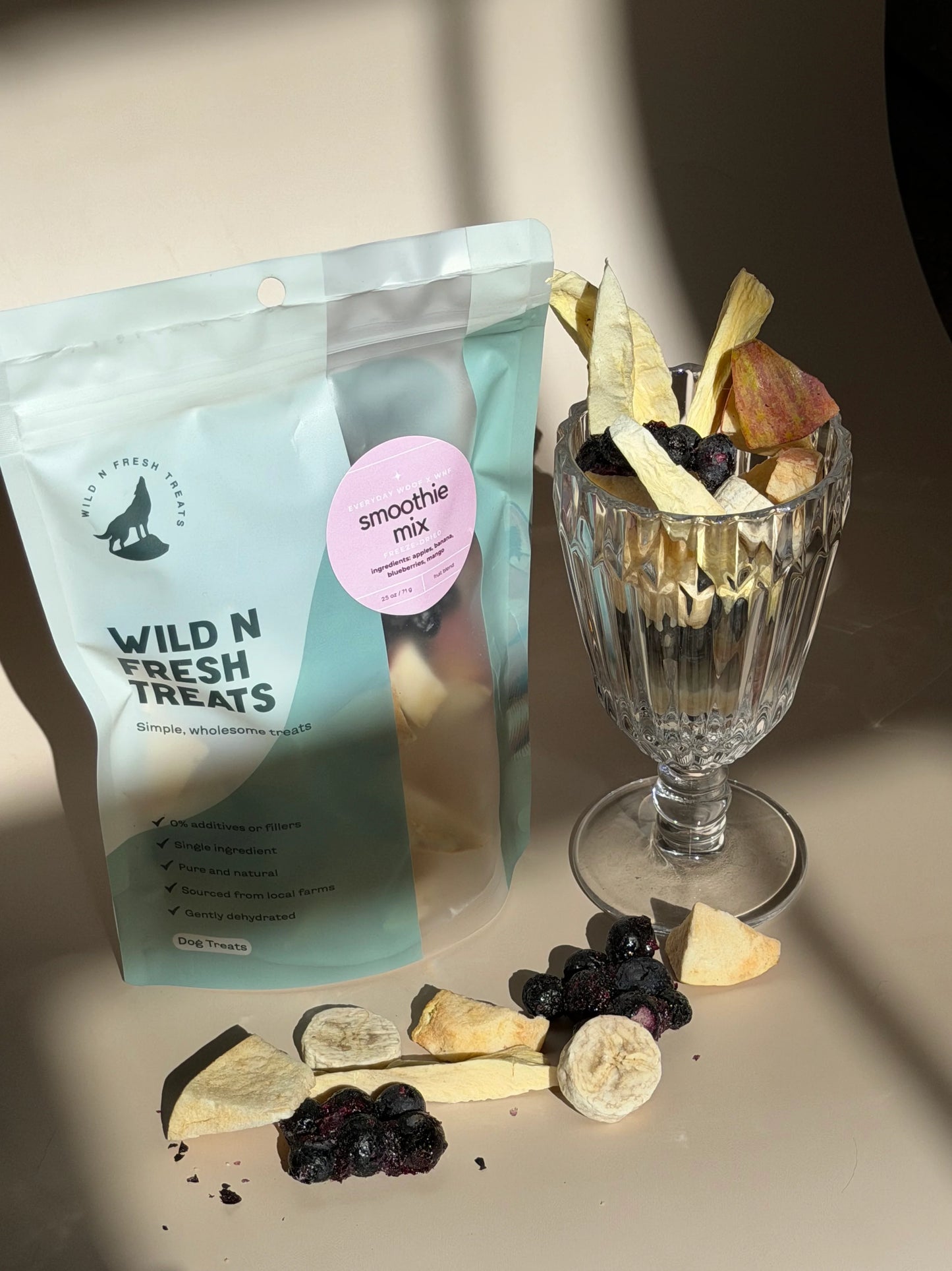 WnF x Everyday Woof Freeze-Dried Fruit Smoothie Mix