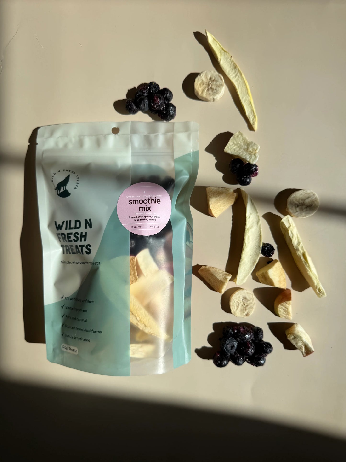 WnF x Everyday Woof Freeze-Dried Fruit Smoothie Mix