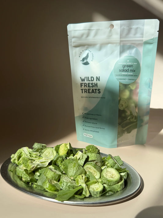 WnF x Everyday Woof Freeze-Dried Greens Salad Mix