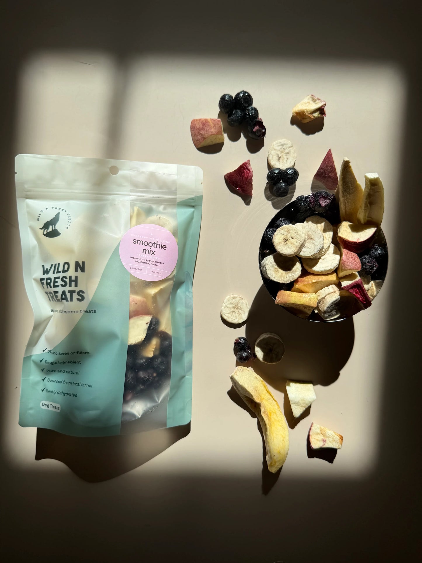 WnF x Everyday Woof Freeze-Dried Fruit Smoothie Mix