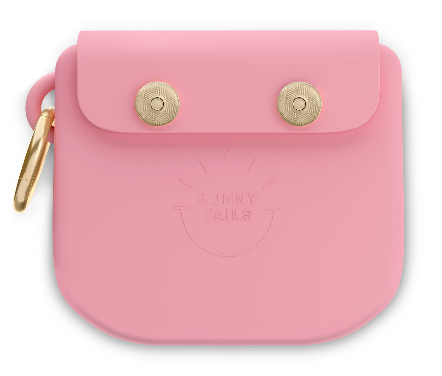 Perfect Pink Snap Dog Treat Pouch