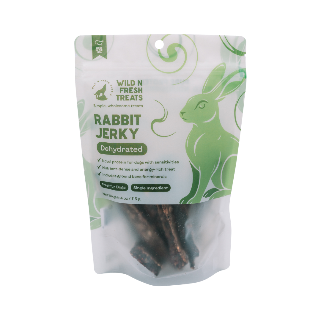 Dehydrated Rabbit Jerky