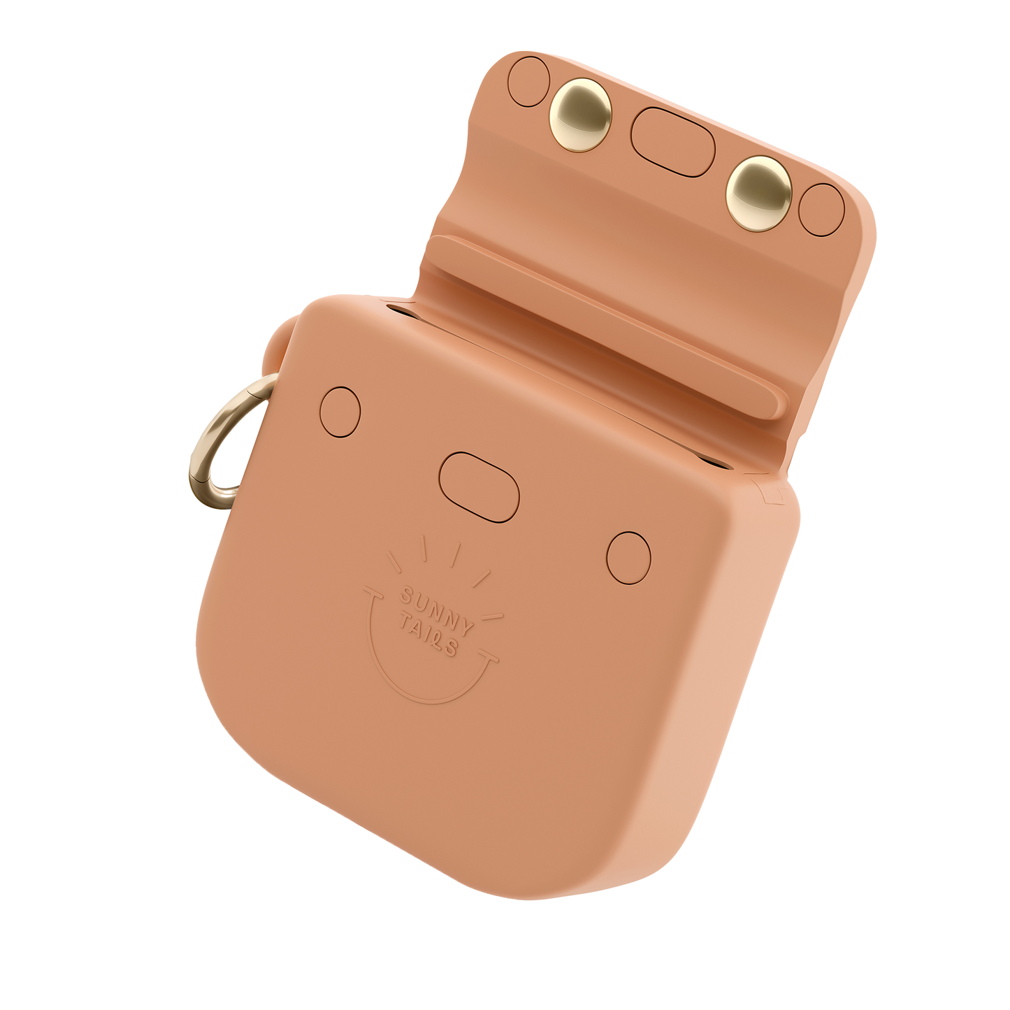 Chai Brown Snap Dog Treat Pouch