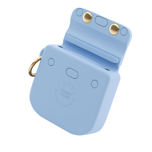 Malibu Blue Snap Dog Treat Pouch