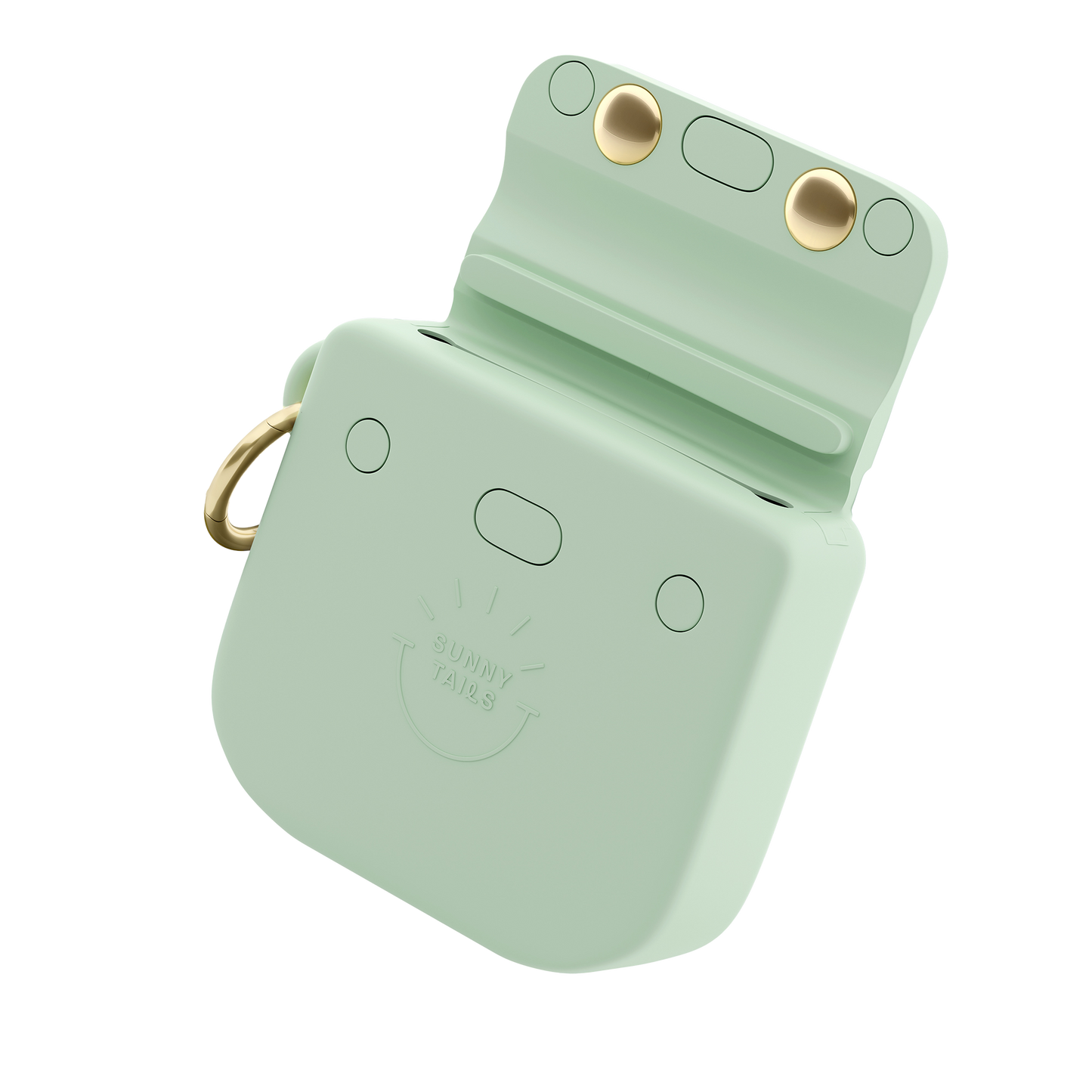 Pistachio Green Snap Dog Treat Pouch