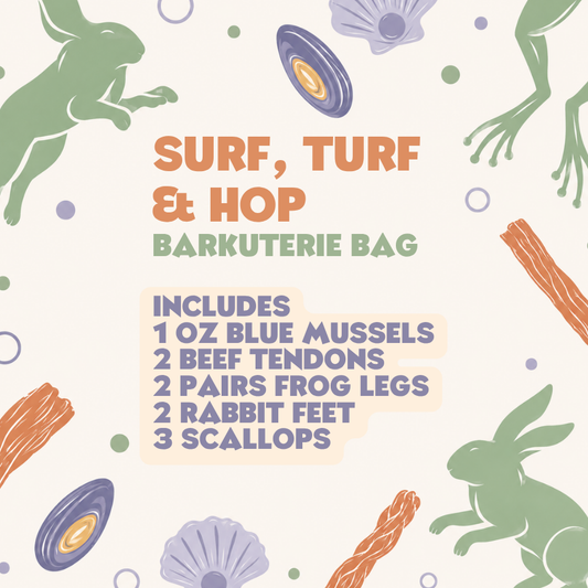 Surf, Turf & Hop Barkuterie Grab Bag