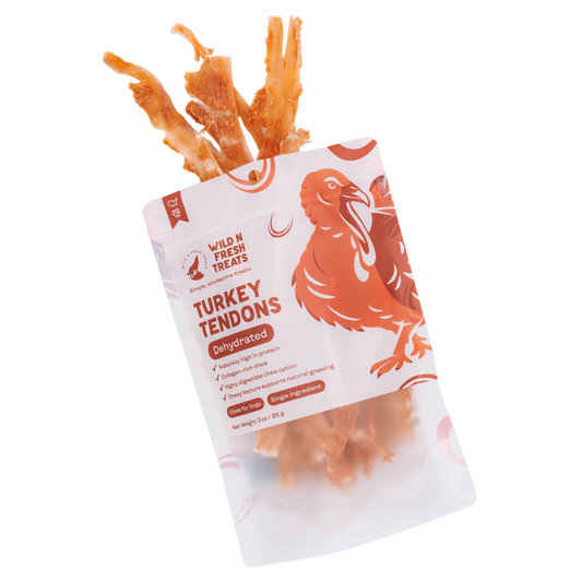 Dehydrated Turkey Tendons
